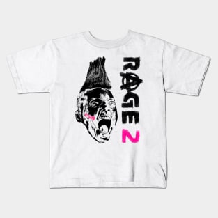 Rage 2 Pink Band-aid Kids T-Shirt